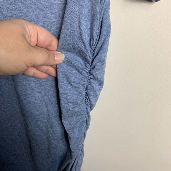 Isabella Oliver Blue Maternity Dress - Picture 2 of 5